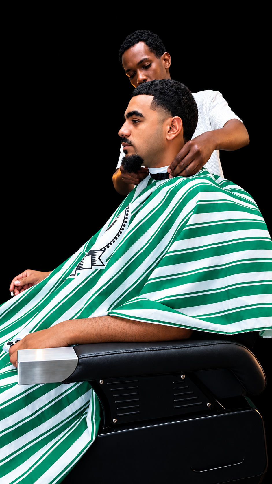 Coiffure à domicile à Dakar — détail de coupe